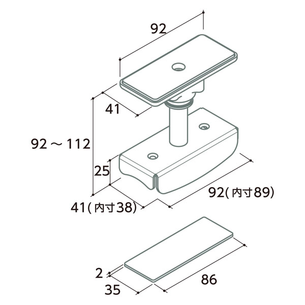 XS-1024 キャノンエコセット[2×4メイト・ツーバイフォーメイト]《取り寄せ商品・代引不可》_2