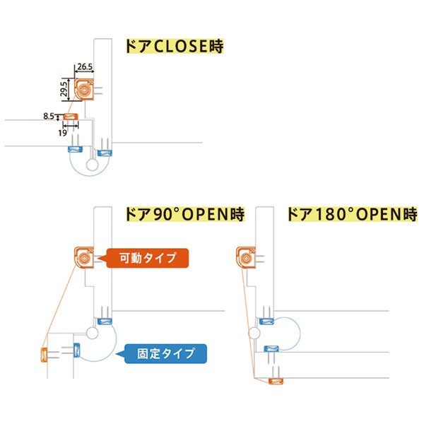 指はさまんぞう【室内木製ドア用指はさみ防止スクリーン】_4