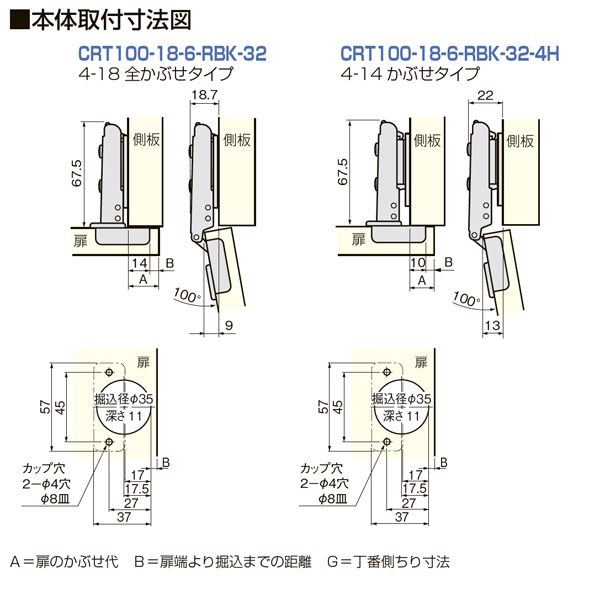 CRT100(本体のみ:座金別売)