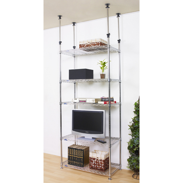 耐荷重1枚当たり135kg 5段90Wメタルラック 【公式通販】