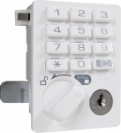 暗証番号ボタン式ロッカー錠　Tapp Lock Auto　オプナス