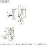 本体取付寸法図C105-0-6-CL