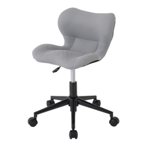 ドウシシャ SFC-LGY スリムフィットチェア ライトグレー