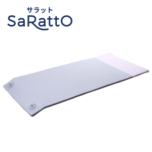 X-BALANCE SARATTO ライトグレー 快適に体を支えるファン付きマット