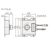 製品寸法図　ダイヤル式