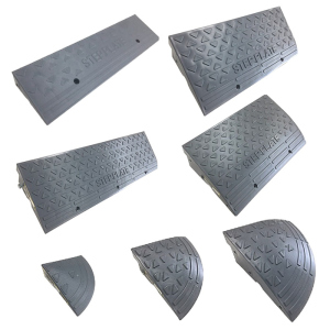 ステッププレート 段差解消スロープ 高さ3サイズ 環境に配慮した100%再生ポリプロピレン