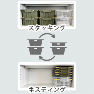 nescon ネスコン ネスティング・スタッキングコンテナ オトクセット販売