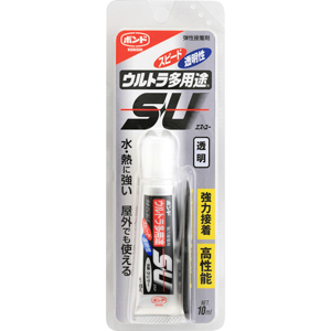 ボンド ウルトラ多用途SU クリヤー 10ml × 100本  【お得なまとめ買い商品】《メーカー直送・代引不可》