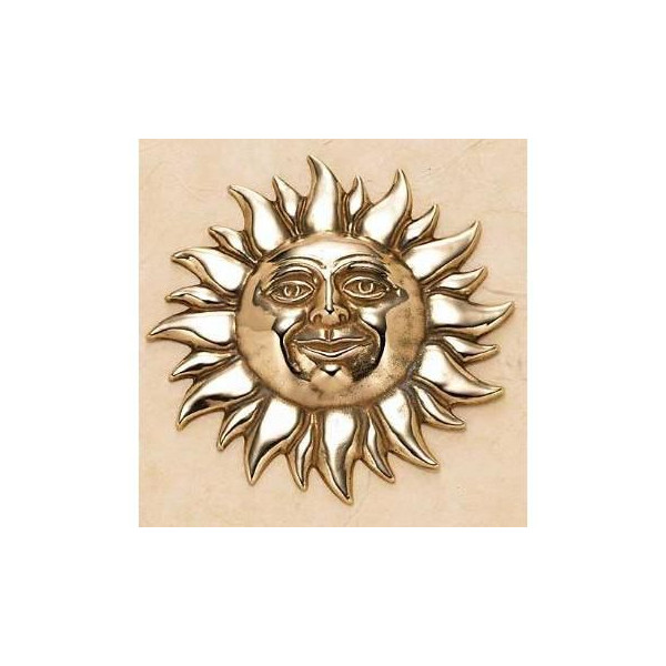 真鍮太陽壁飾り】太陽壁飾 L「アトムダイレクトショップ」