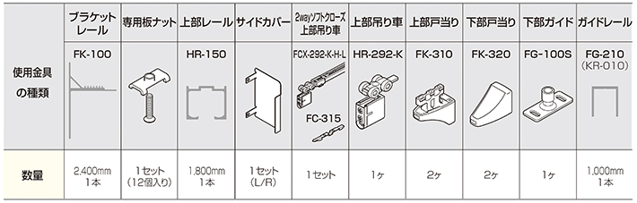 ひっちゃんさま専用 ATOM公式】HR SYSTEM アウトセットFK-100(ブラケットレール)「アトム