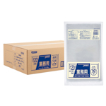 DK93 業務用 大型 ダストカート(M) 120L ゴミ袋 透明 20冊入 (1冊10枚入・計200枚入)