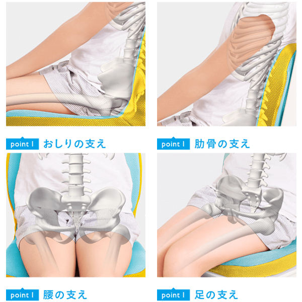 ピントキッズ オレンジ ブルー(PINTO Kids orange × blue)《メーカー直送・代引不可》