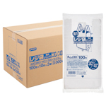 RJJ30 業務用レジ袋 レギュラータイプ(東日本30号/西日本40号) 乳白 30冊入 (1冊100枚・計3000枚入)